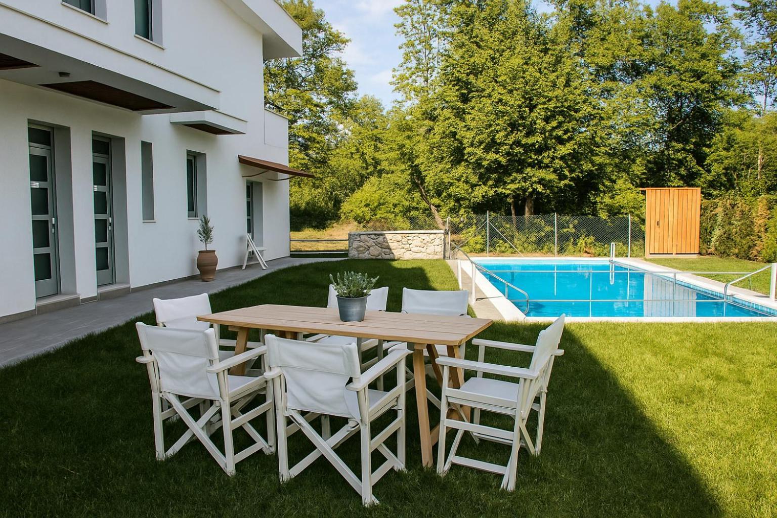 Aristotelia Gi Ikies - Olympiada Poolside Retreats Exterior photo